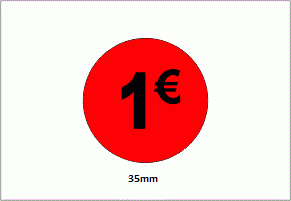 Etiquetas euros